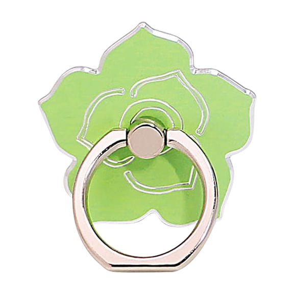erfcxs Cell Phone Ring Holder Flower Shape Phone Ring Holder Metal Finger Grip Finger Kickstand 360° Rotation Universal Finger Ring Phone Grip Compatible With All Smartphone