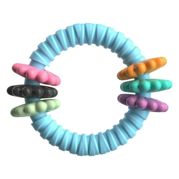 erfcxs Chew Rings Chew Strong Rubber Ring Heavy Duty Tough Puppy Teether Duraable Training For Medium Breed Large Aggressive Chewers Outdoor Play