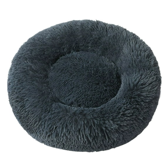 erfcxs Curly Bed For And Cats Cuddler Donut Calming Anxiety Washable ...