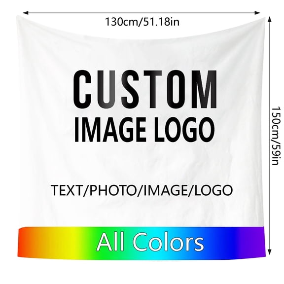 erfcxs Custom Photo Blanket Soft Throw For Bed Couch