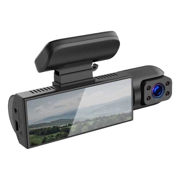 erfcxs Da Sh Cam Camera For Cars Dashcam Front And Rear Camera 1080p Night Vi Si On Car Driving Recorder 24h Parking Mode Car Accessories (DashCam+32G Memory Card)