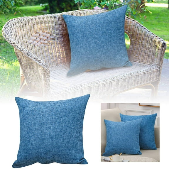 erfcxs Decorative Throw Pillow Covers Set of 2 Cozy Square Cushion for Sofa Couch Bed Living Room Home Makeover