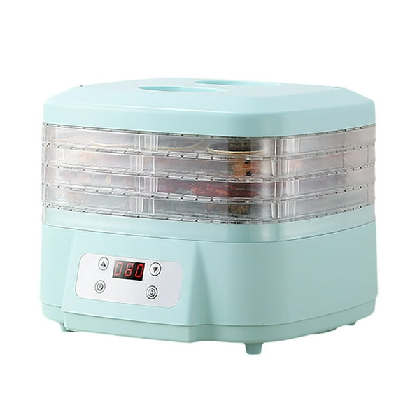 erfcxs Dryer Machine For Home 360° Airflow Food Dehydrator Machine With 6 Trays Trays Food Dehydrator Machine With Digital Adjustable Timer & Temperature Control For Beef Fruits Meat 1pc
