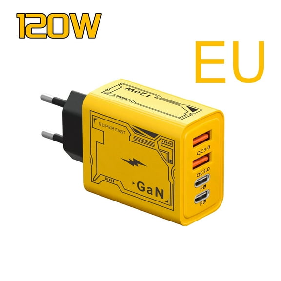 erfcxs EU Standard Phone Charger Fast Charging Block Adapter with Advanced Features for Smartphones