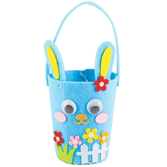 erfcxs Easter Craft Bag DIY Kit Non Woven Decorative Handmade Material For Children Kindergarten Activity Party