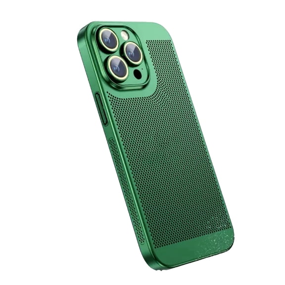 erfcxs Electroplated Phone with Advanced Heat Dissipation Technology and Clear Lens