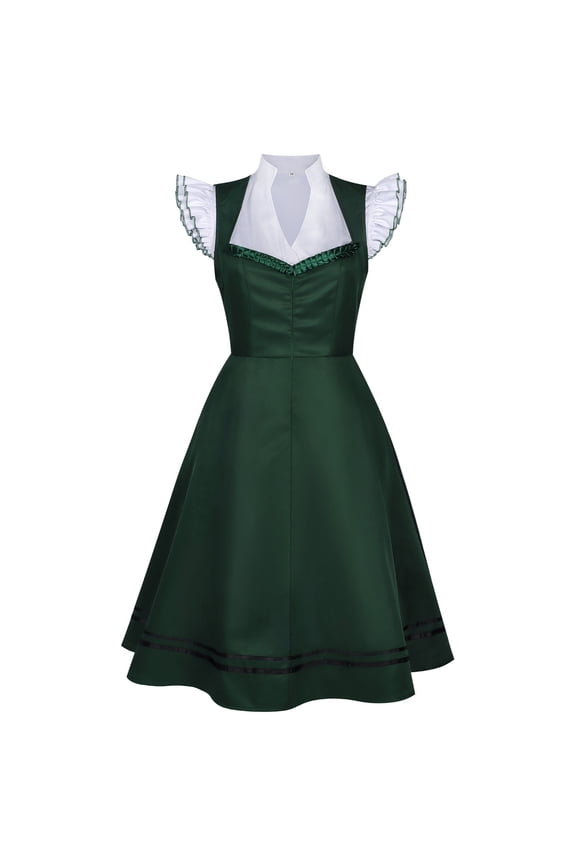Elegant Casual Activity Dress Two Piece Court Style Cosplay for Themed Events