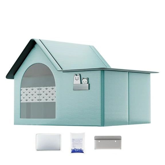 erfcxs Elevated Pet Bed for Indoor Comfort Breathable Raised Dog and Cat Sleeping Pad with Summer Design