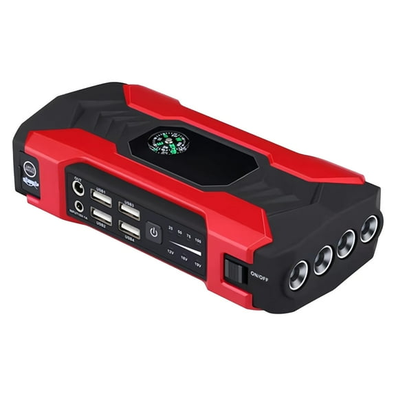 erfcxs Emergency Jump Power Supply High Capacity 12V Vehicle Battery Booster with Steam Ignition Technology