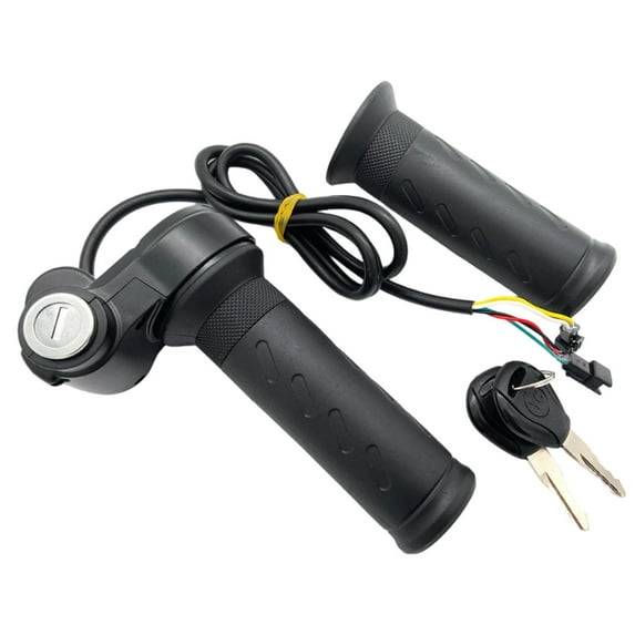 erfcxs Foldable Lithium Scooter Grip Throttle With Speed Control And Power Display For E Bike Conversion