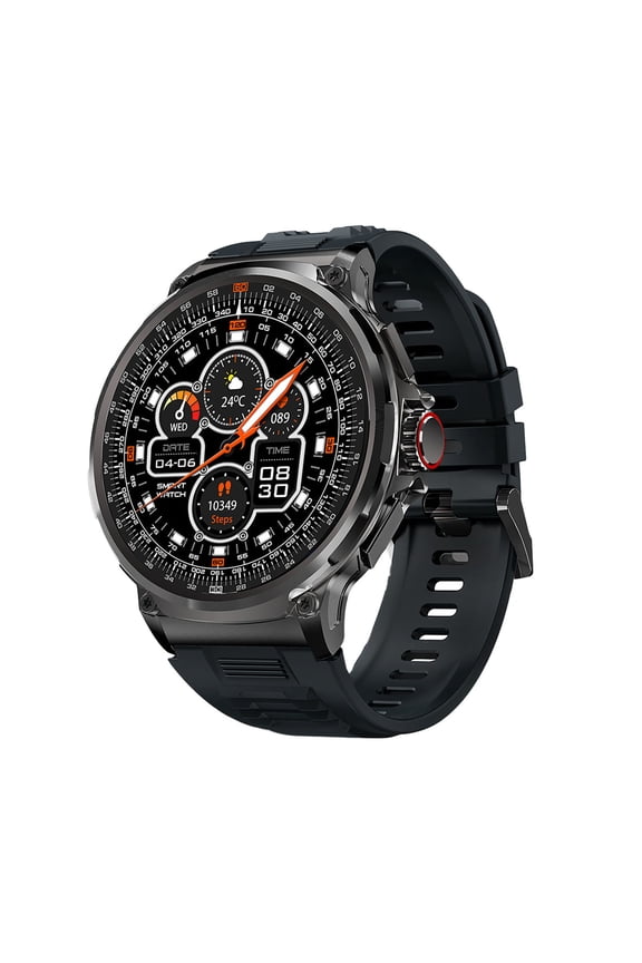 Gear Stahlgear Smartwatch Men's Fitness Watch: Sports Watch With Phone Function 1.85 Inch Screen Heart Rate Pedometer Compatible With Android And S