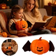 erfcxs Halloween Plush Stuffed Toy, Cute Pumpkin Soft Jack Stuffed, for Halloween Party Decor and Kids Cuddly Stuffed Toy