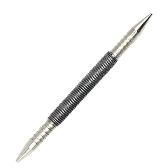 erfcxs Head Nail 3500 For Hinge Pin Removal Double Ended 1/16 Inch And 1/32 Inch Heat Steel Nail Punch