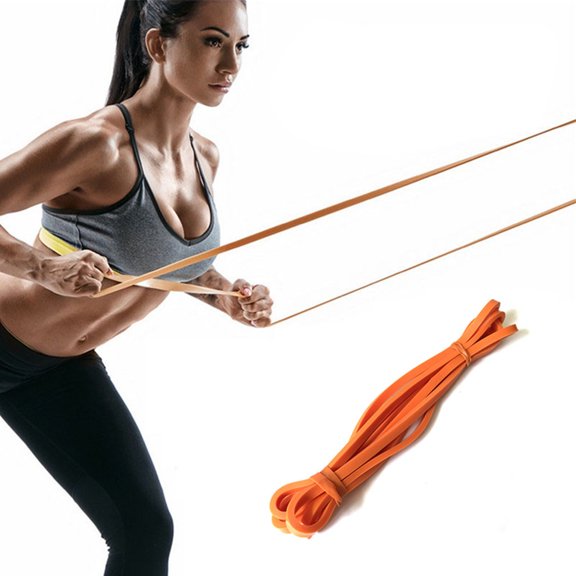 erfcxs High- Non- Latex Elastic Resistance Physio Loop Bands for Stretch Yoga Workout Exercise Fitness Training Rehabilitation Home Gym Set Pack Kit