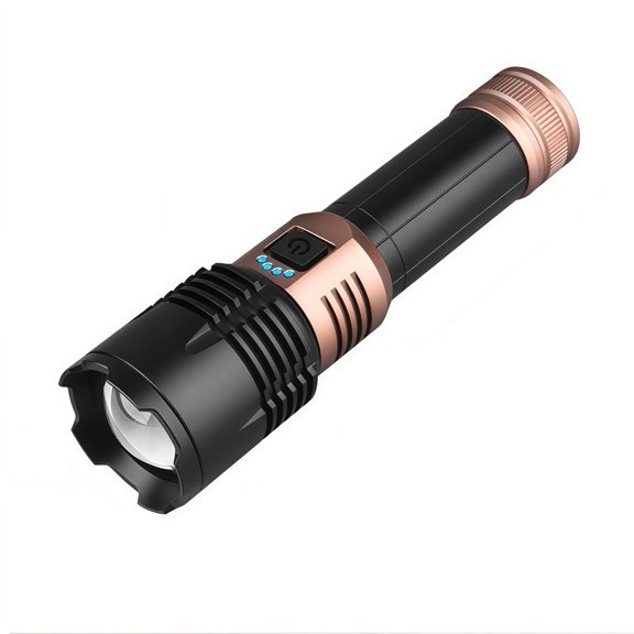 erfcxs High Performance Rechargeable Flashlight for Outdoor Camping Hiking Emergency Night Exploration and Adventure Activities