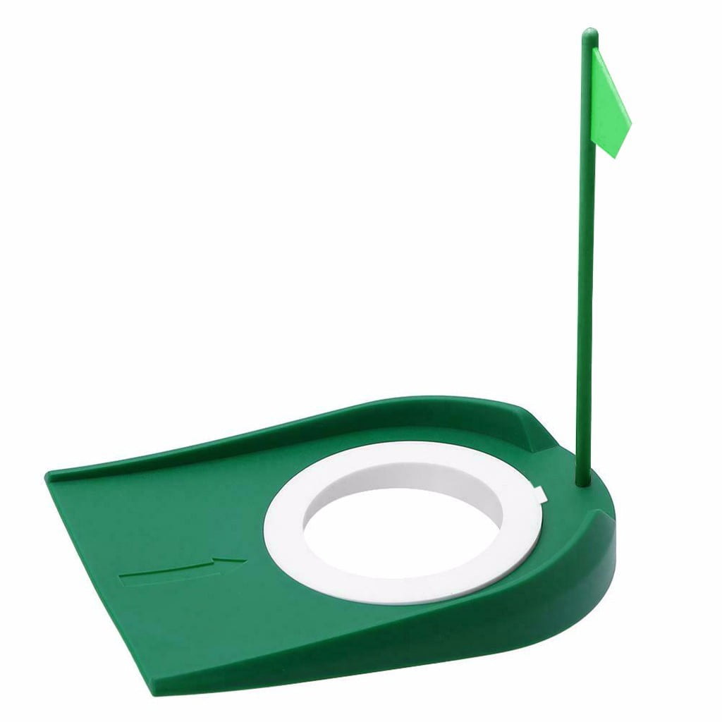 erfcxs Indoor Outdoor Golf Putting Cup With Hole Flag Training Putter ...