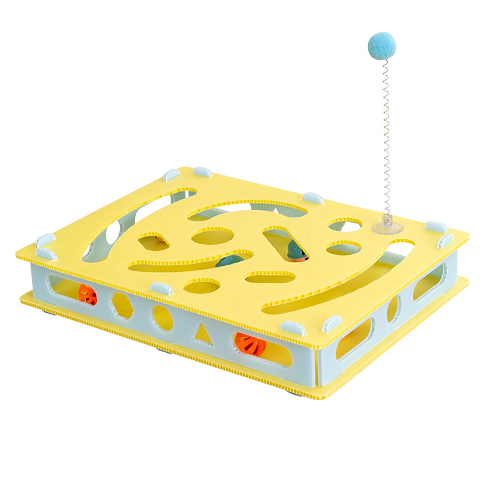erfcxs Interactive Cat Enrichment Toy for Indoor Brain Training Sensory ...