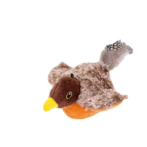 erfcxs Interactive Flapping Chirping Bird Toy for Indoor Cats Automatic Lifelike Motion USB Rechargeable Pet Entertainment Companion
