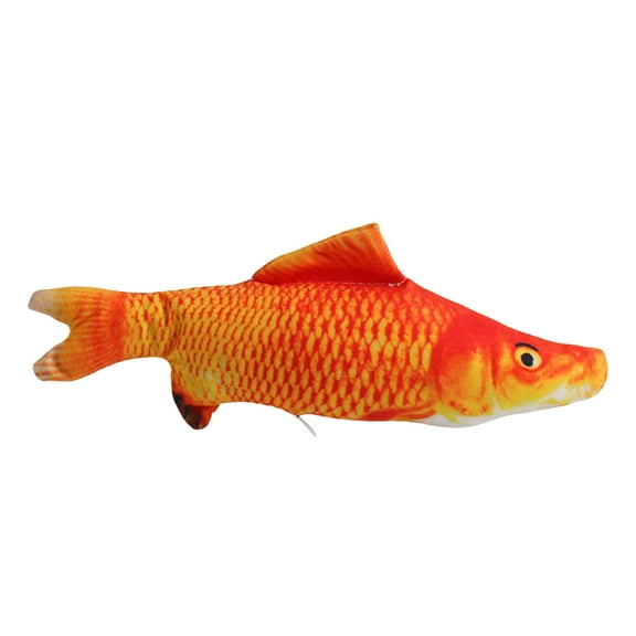 erfcxs Interactive Flopping Fish Toy for Cats with Realistic Motion and Sound Indoor Pet Play
