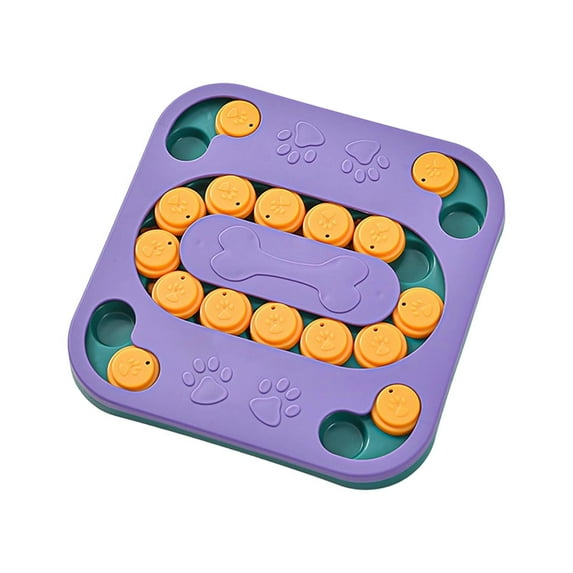 erfcxs Interactive Puzzle Feeder Slow Food Bowl For Small Medium Large ...