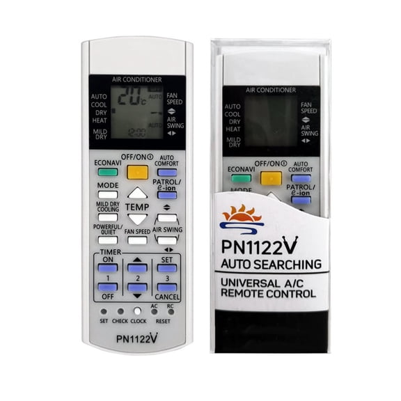 erfcxs K PN1122 Universal Remote Control For All National AIR Conditioner A9DKD Fernbedienung