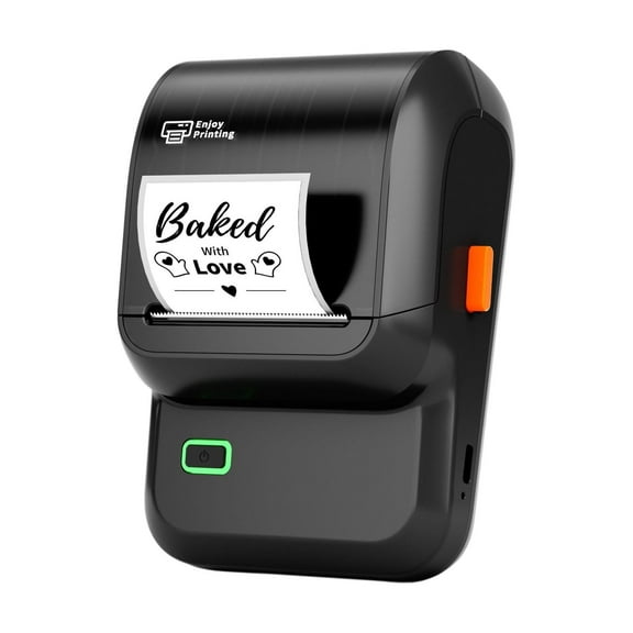 erfcxs Label Maker Thermal Label Maker Barcode Label For Small Businesses Label Maker Compatible With Mobile Phones And Computers Ink Portable Label Maker