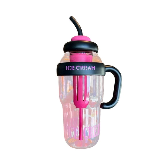 erfcxs Large Capacity Insulated Sports Water Bottle with Straw for Iced Coffee Tea and Gym Hydration Reusable Tumbler