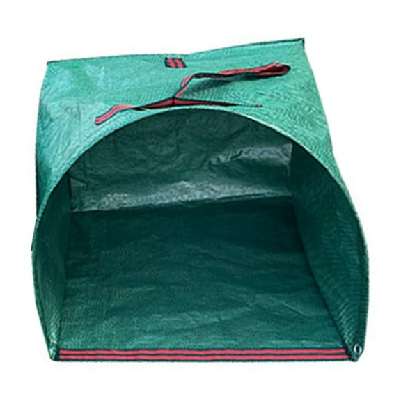 erfcxs Large Capacity Yard Waste Rain Proof Leaf Collector Bracket PP Material Dustpan Type For Outdoor Gardening