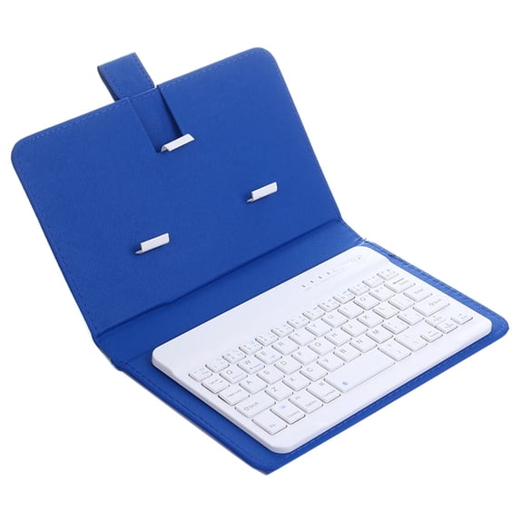 erfcxs Leather For Portable Phone For Wireless Blueteeth Android Keyboard Mini Keyboard