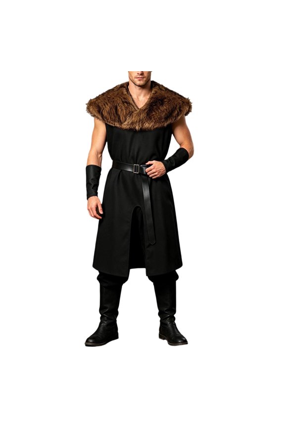 Medieval Robe Cosplay with Tunic Belt