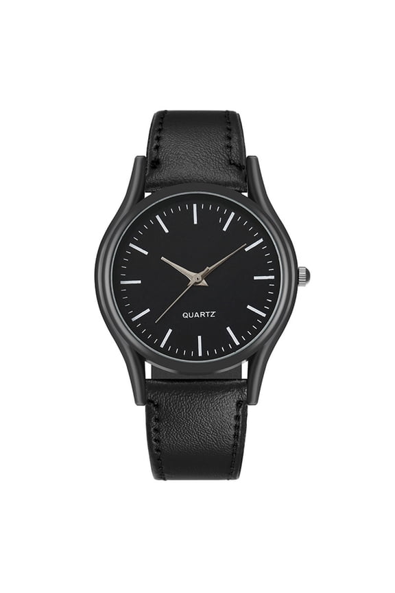 Mens Date Ultra Thin Minimalist Fashion Casual Analog Quartz Watch Slim Simple Dress Wrist With Leather Band For Men
