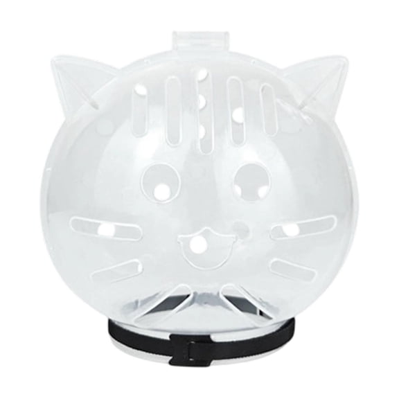 erfcxs Multifunctional Cat Muzzle For Biting Licking Prevention Adjustable Breathable Collar