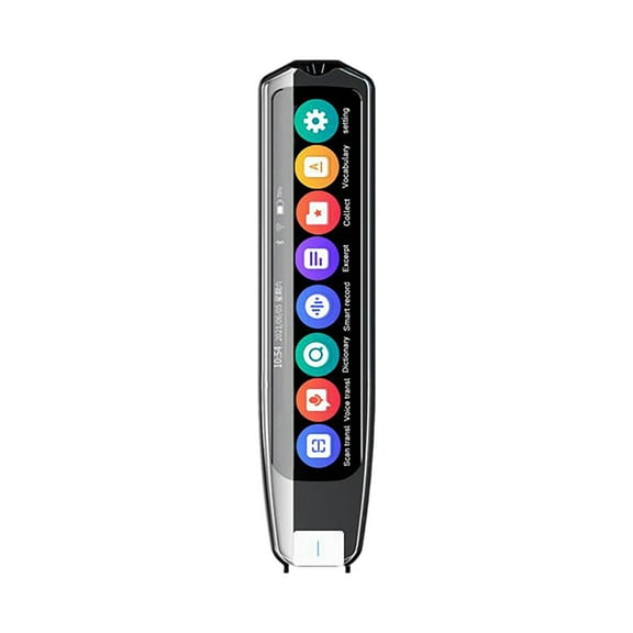 erfcxs Multilingual Smart OCR Scanner Pen Portable Electronic Dictionary Device for Instant Text Translation and Language Learning