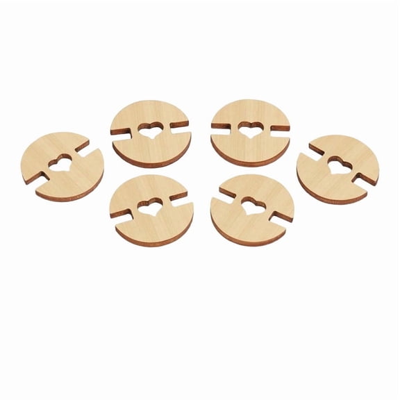 erfcxs Natural Wooden Buttons For Knitting Crafting And Sewing Fasteners With Smooth Finish Ideal For Handmade Garments DIY Projects 60 4 Styles 60PCS