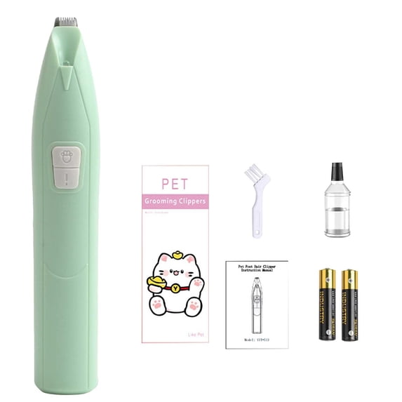 erfcxs Pet Hair With LED Light Cat & Dog Grooming Tool Trimmer For Full Body & Grade Shaver For