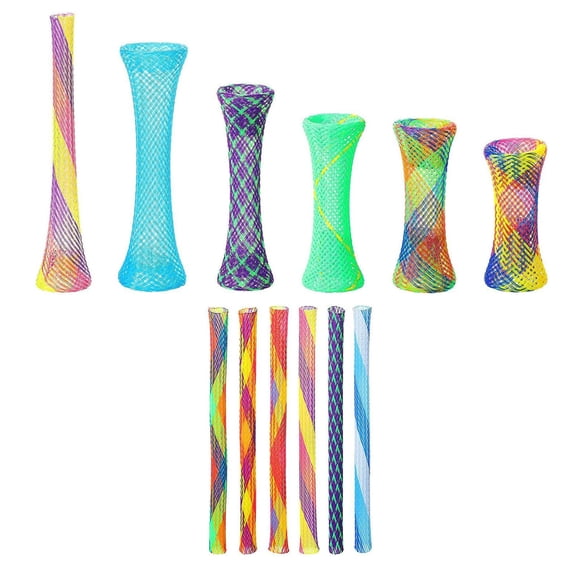 erfcxs Pet Supplies Cat Toys Cat Nibbling Toys Stretchable And Elastic Colorful Spring Tubes Cat Toys