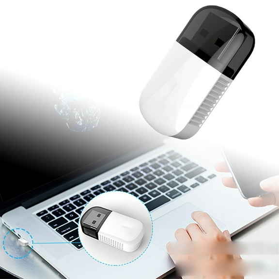 erfcxs Plug And Play 5G Band 600Mbps High Speed Wireless LAN Adapter Network Card for Desktop PC