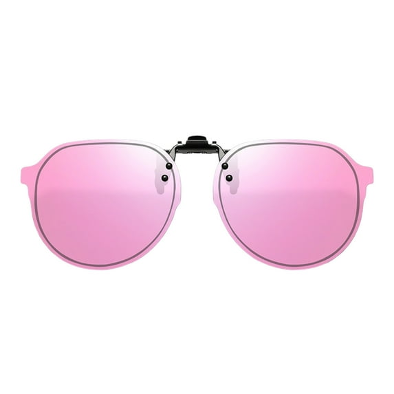 erfcxs Polarized Clip On Sunglasses Can Be Worn On Glasses Glare Reversible Clip On Sunglasses Suitable For Both And