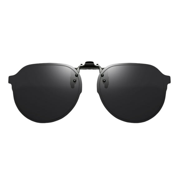 erfcxs Polarized Clip On Sunglasses Can Be Worn On Glasses Glare Reversible Clip On Sunglasses Suitable For Both And