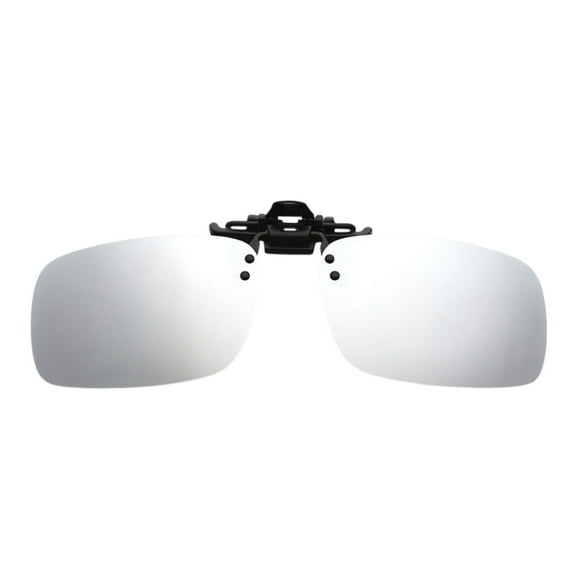 erfcxs Polarized Flip Top Clip On Sunglasses With Glare 400 For And Driving Can Be Worn Over Myopia Glasses