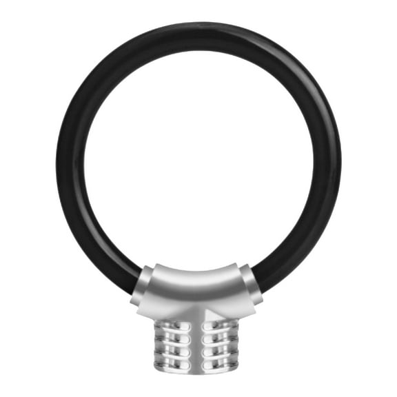 erfcxs Portable Bike Loop Lock with Thickened for Cycling and Security