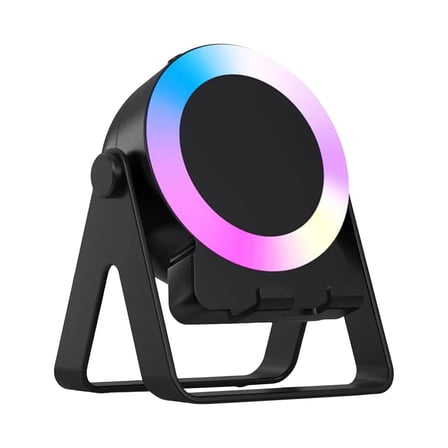 erfcxs Portable Wireless Speaker with LED Sensor Audio and Four Functions for Home Outdoor Travel Party Sound Type C Charging