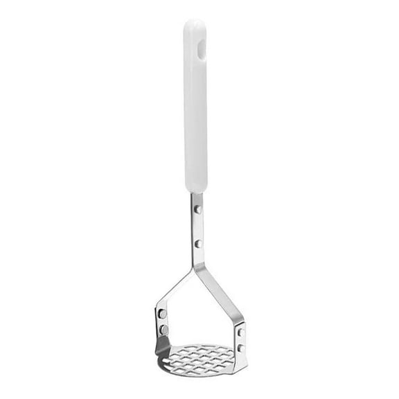 erfcxs Pressed Potato Masher Puree Maker Stainless Steel Household Potato Pusher Potatoes Crusher Kitchen Gadget