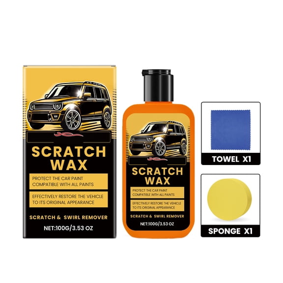 erfcxs Quick Fix Car Scratch Remover Easy To Use Scratch Paste Shine & Smoothness Instantly