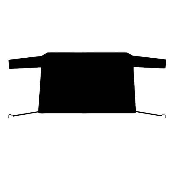 Rear Windshield Winter Cover Protector with Heavy Duty Suction Cups and Frost Shield for Car Exterior