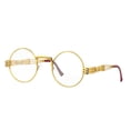 thumbnail image 1 of erfcxs Retro Round Glasses Unisex Round Hippie Style Glasses, 1 of 3