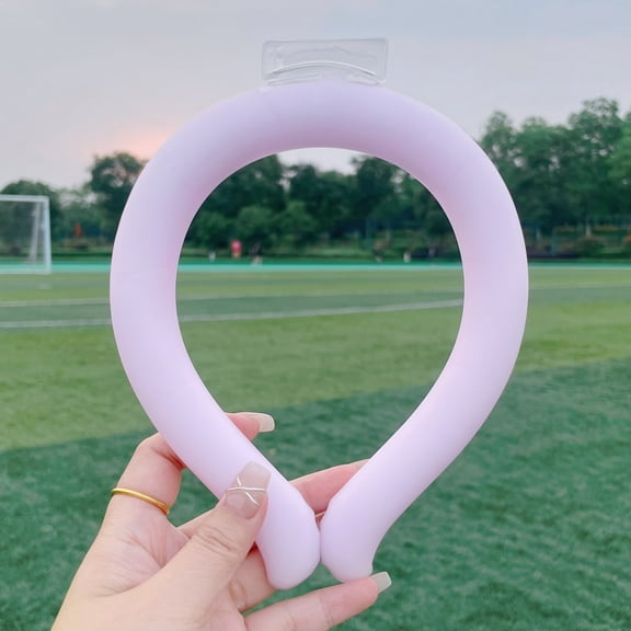 erfcxs Reusable TPU Gel Ice Neck Cooler Collar Wearable Summer Heat Scarf for Outdoor Indoor Activities