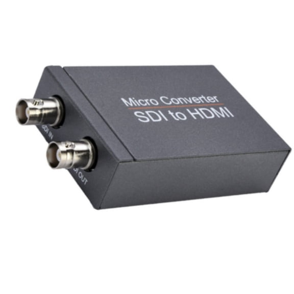 erfcxs SDI To Converter SDI To Audio De Embedder Support 3G SDI SDI SD SDI Auto Format Detection And Stereo Audio De Embedder SDI Loopout (Black)