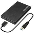 thumbnail image 1 of erfcxs SHELLTON 2.5'' Ultra Slim USB 3.0 Portable External Hard Drive 2 External Hard Disk Drive Memory Storage Device For Laptop Hard Disk Box, 1 of 8