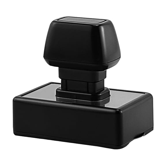 erfcxs Self Inking Stamp with Customizable Window and Durable Design for Efficient Document Processing